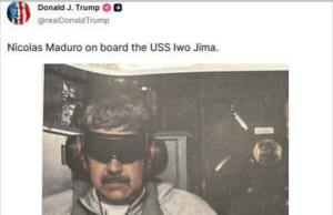 Ejercito de EE.UU. detiene a Maduro y a su esposa, los trasladará a territorio norteamericano